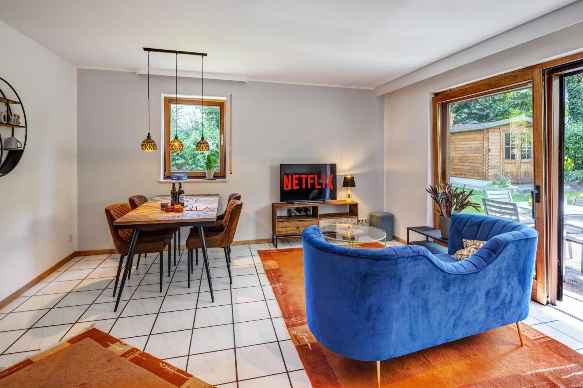 Moderne Maisonette Mit Garten Unterschleißheim Buitenkant foto